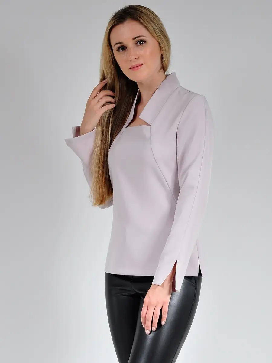 Блузка офис нарядная повседневная — изображение 3