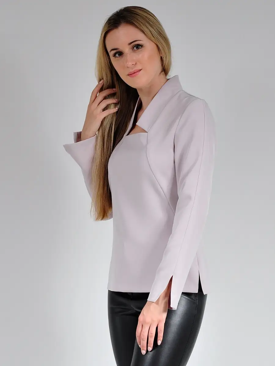 Блузка офис нарядная повседневная — изображение 6