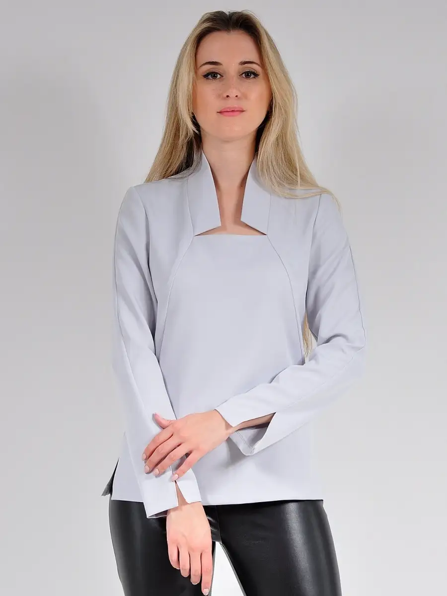 Блузка офис нарядная повседневная