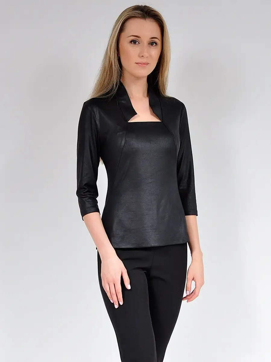 Блузка офис нарядная повседневная — изображение 4