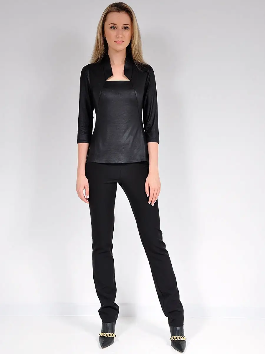 Блузка офис нарядная повседневная — изображение 5