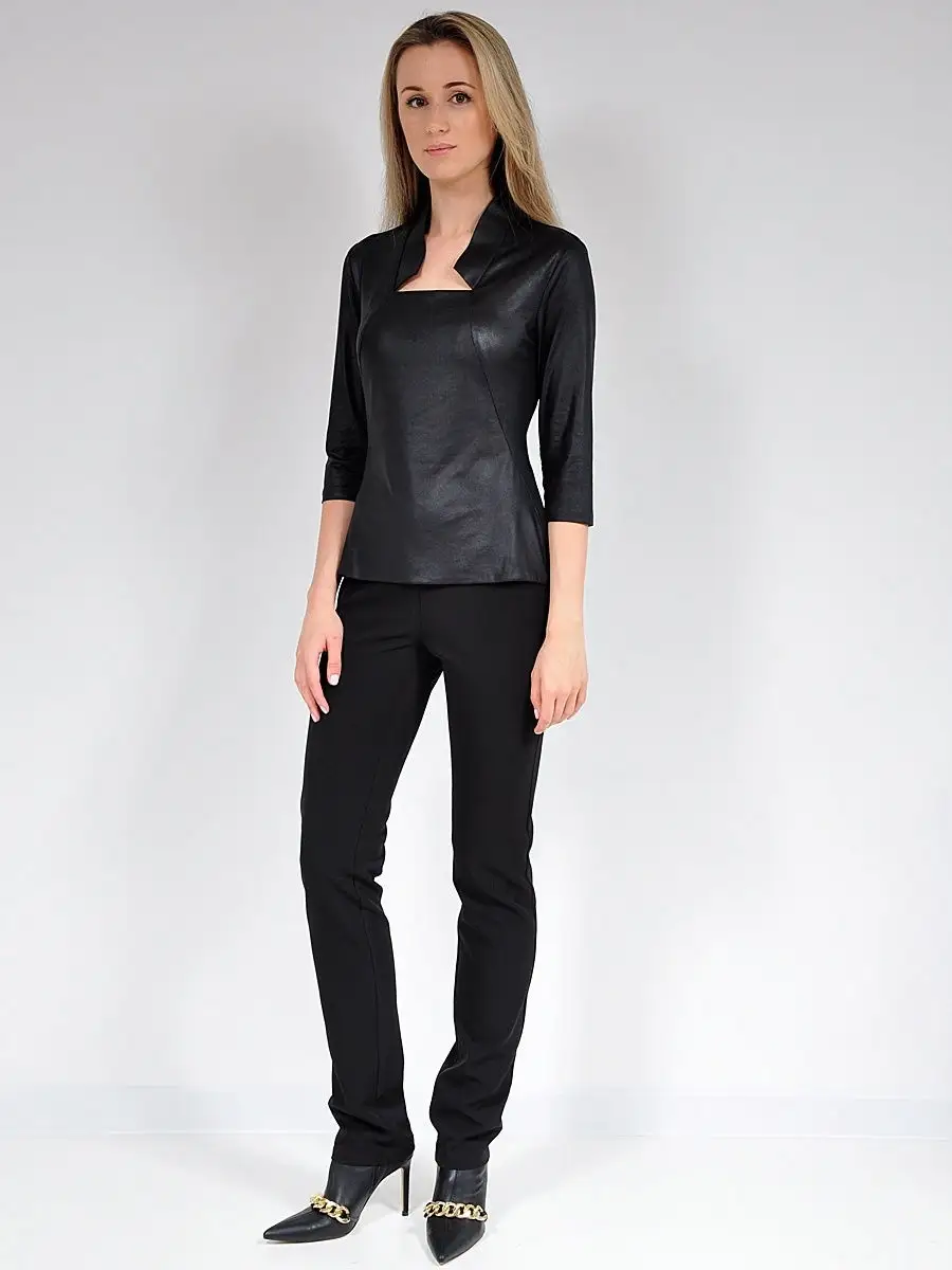 Блузка офис нарядная повседневная — изображение 6