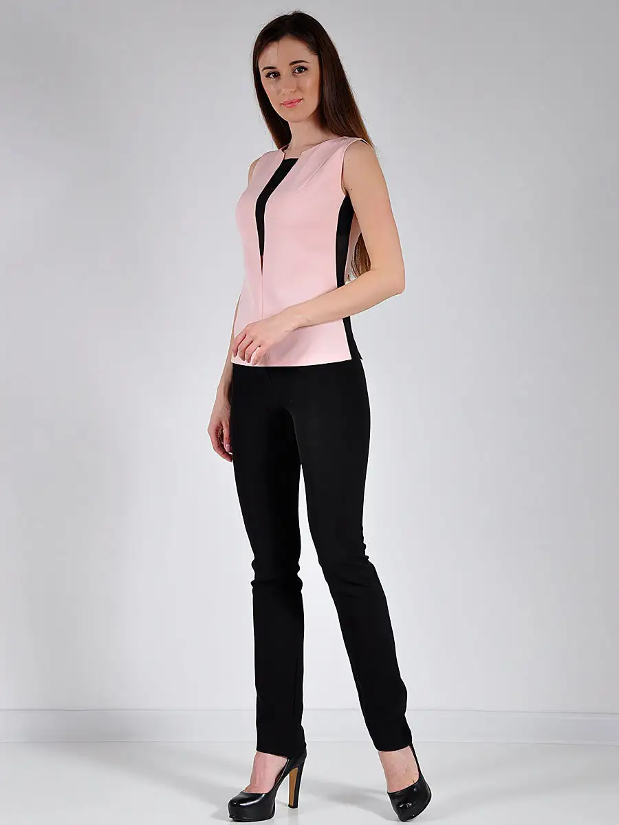 Блузка женская белая офисная нарядная — изображение 3