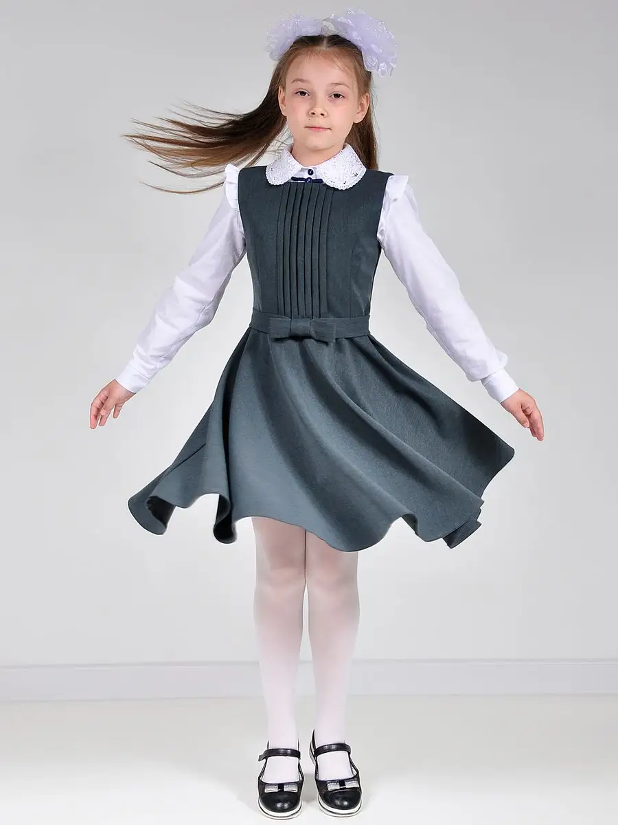 Сарафан школьный платье школьное — изображение 14