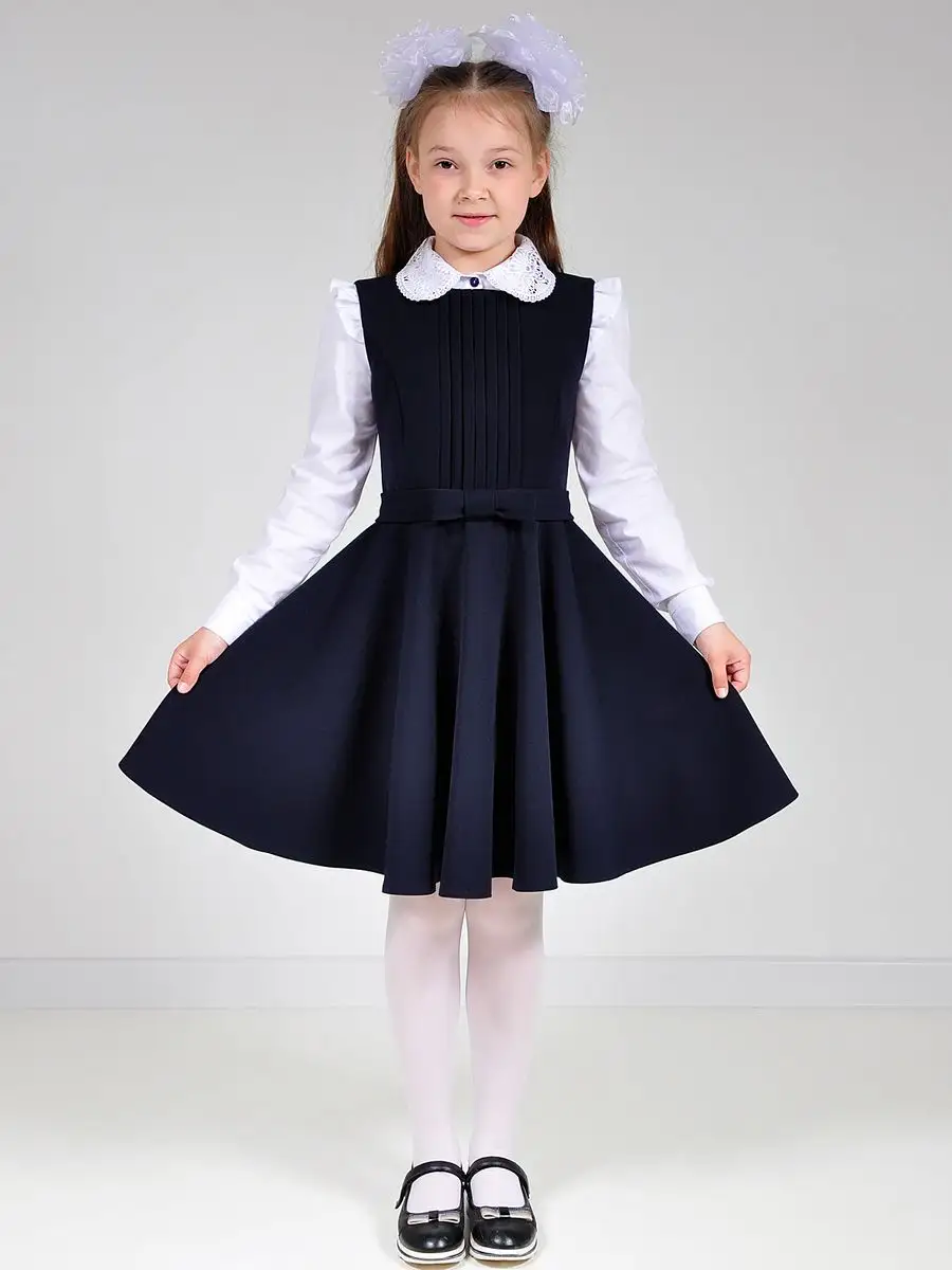 Сарафан школьный платье школьное — изображение 11