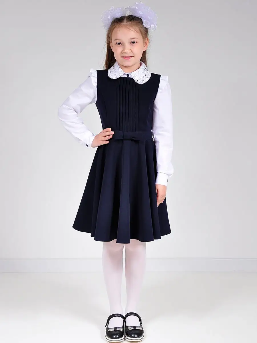 Сарафан школьный платье школьное — изображение 13