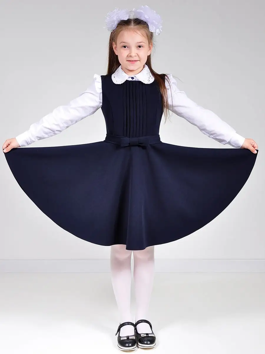 Сарафан школьный платье школьное — изображение 15