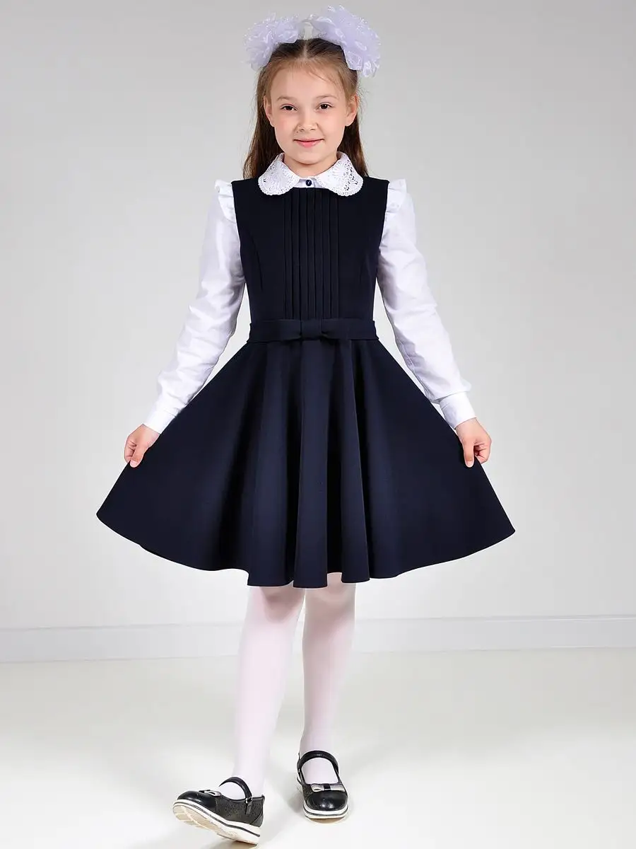 Сарафан школьный платье школьное — изображение 3