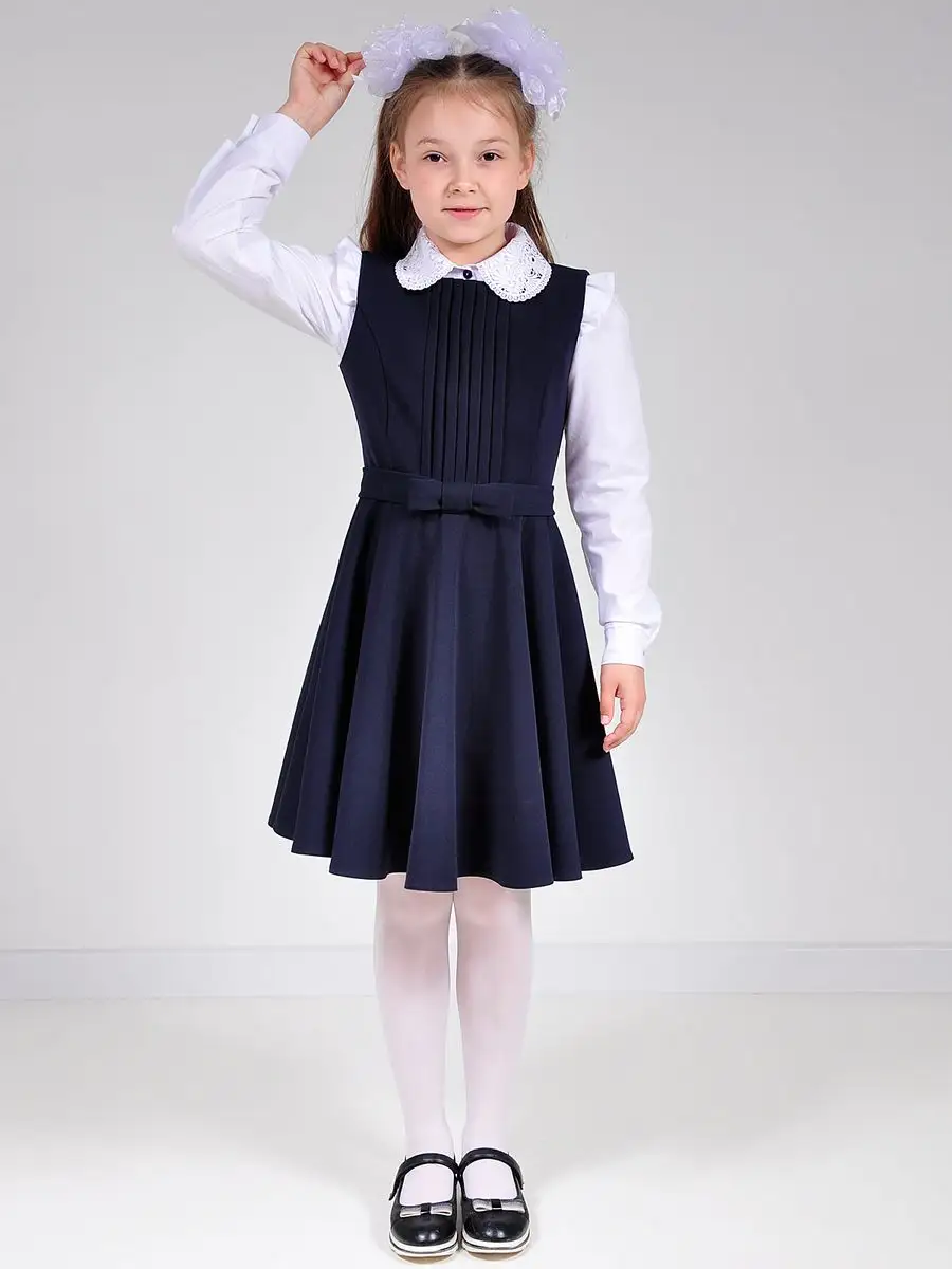 Сарафан школьный платье школьное — изображение 10