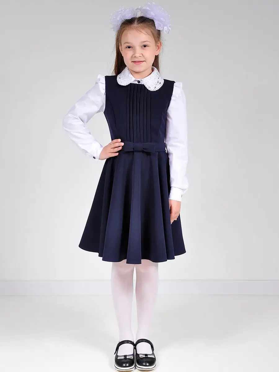 Сарафан школьный платье школьное — изображение 13