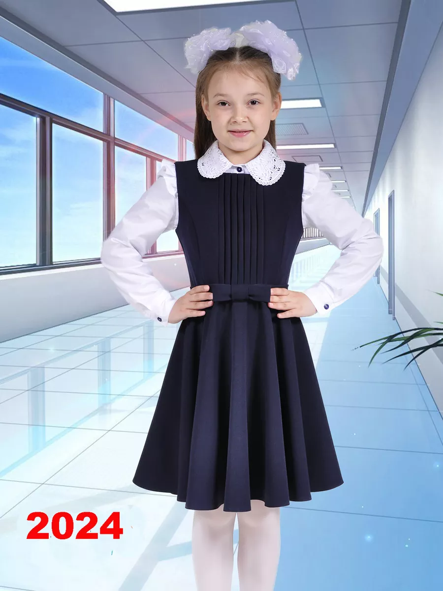 Сарафан школьный платье школьное — изображение 2