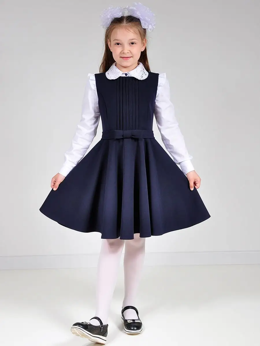 Сарафан школьный платье школьное — изображение 3
