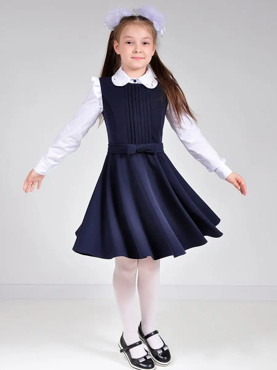 Сарафан школьный платье школьное — изображение 7