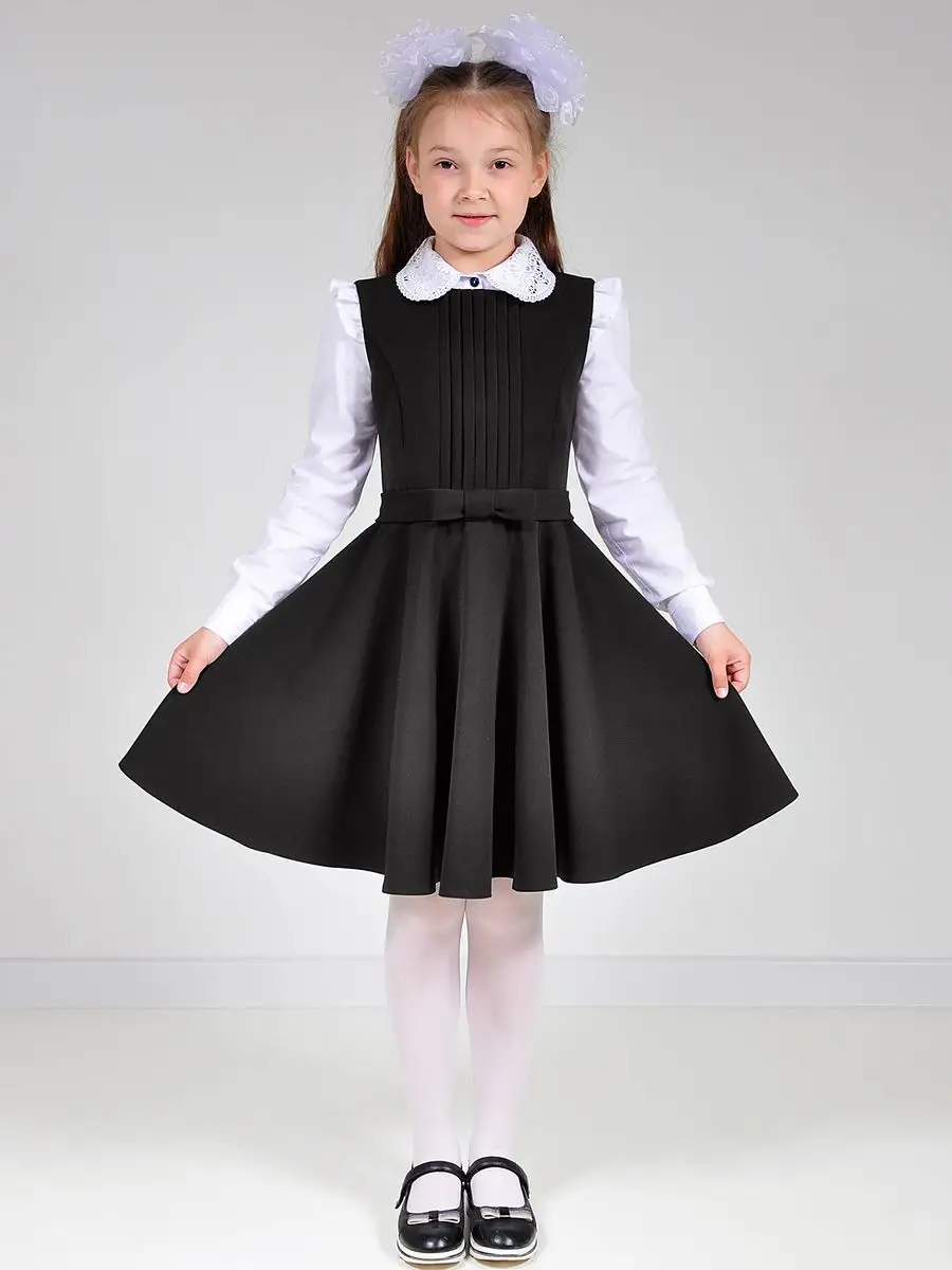 Сарафан школьный платье школьное — изображение 11