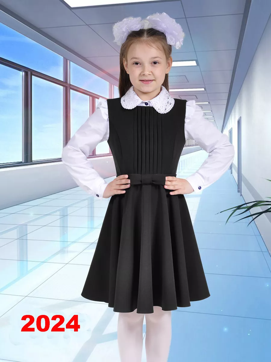 Сарафан школьный платье школьное — изображение 2