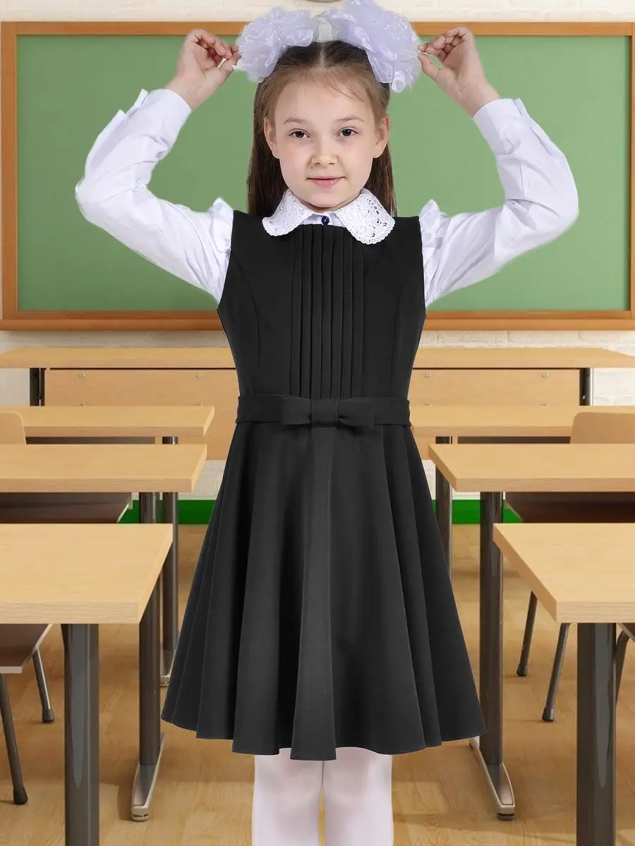 Сарафан школьный платье школьное — изображение 6