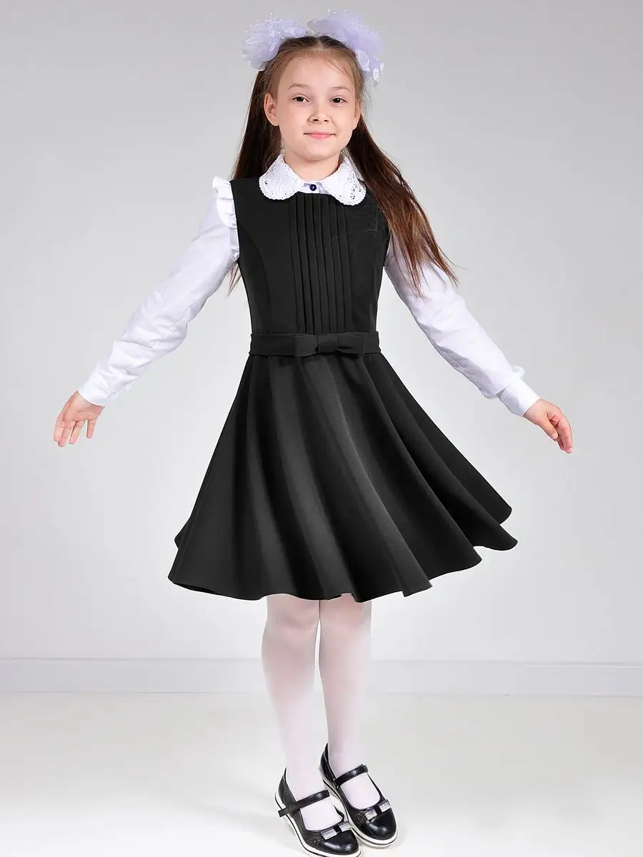 Сарафан школьный платье школьное — изображение 7