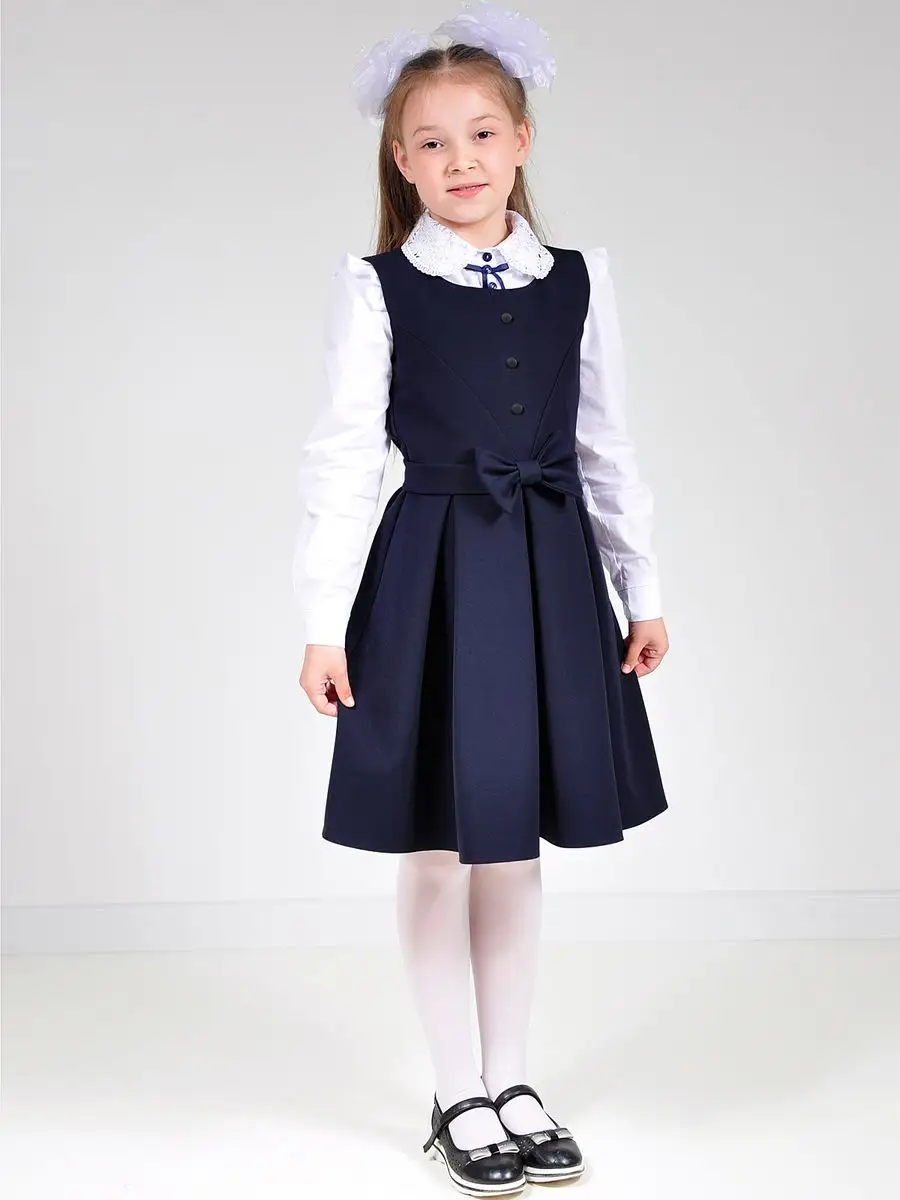сарафан платье школьный для девочки — изображение 12