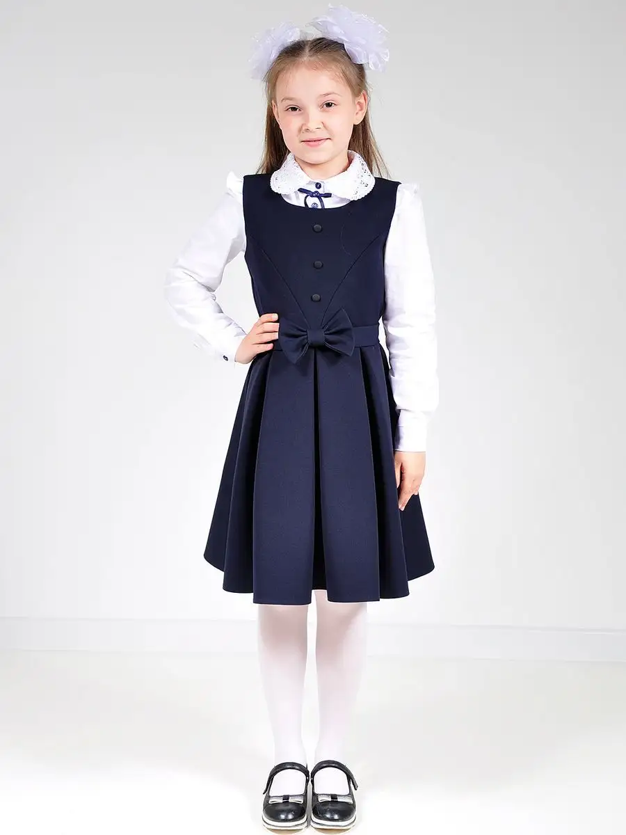 сарафан платье школьный для девочки — изображение 13