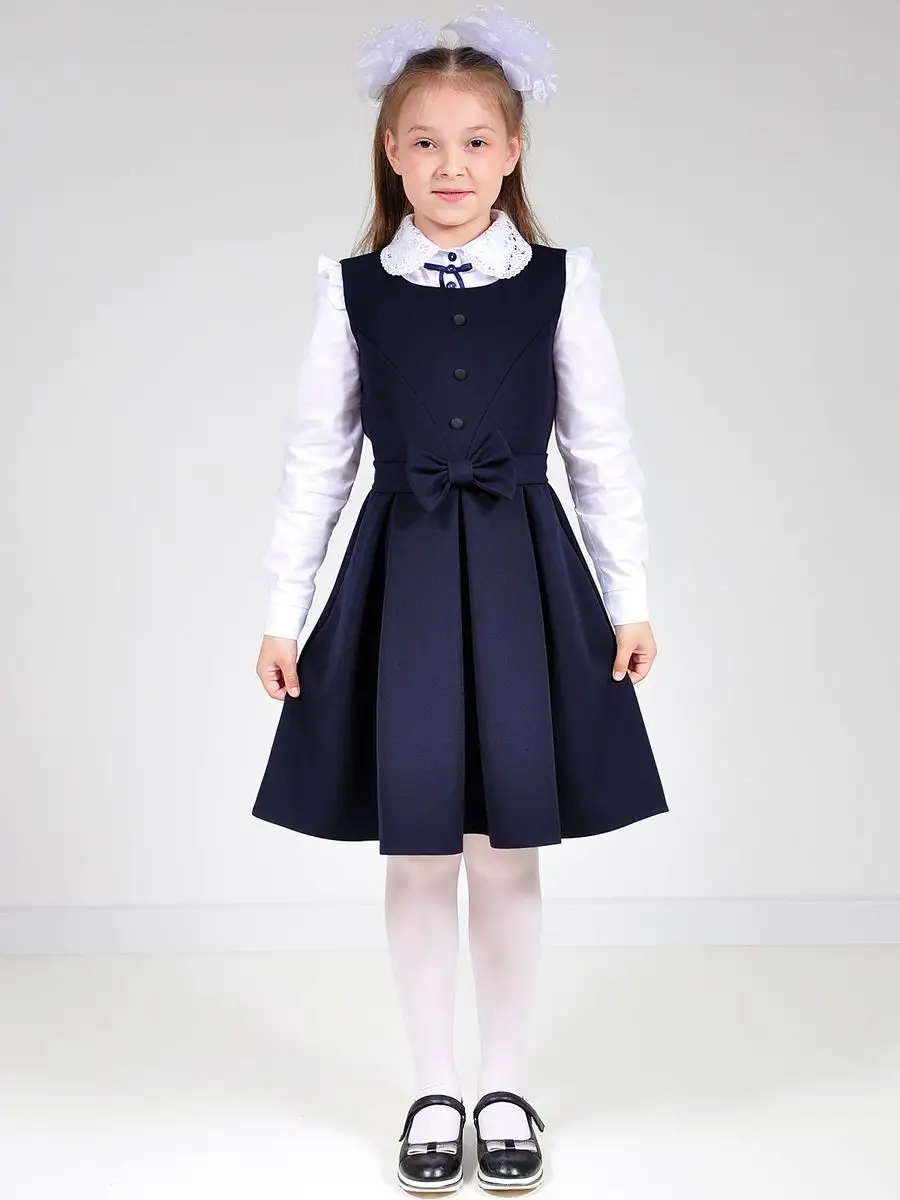 сарафан платье школьный для девочки — изображение 7