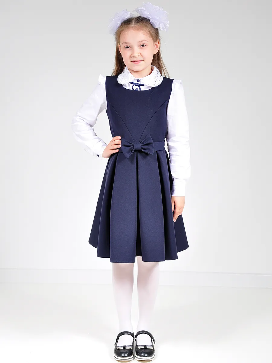 сарафан платье школьный для девочки — изображение 10