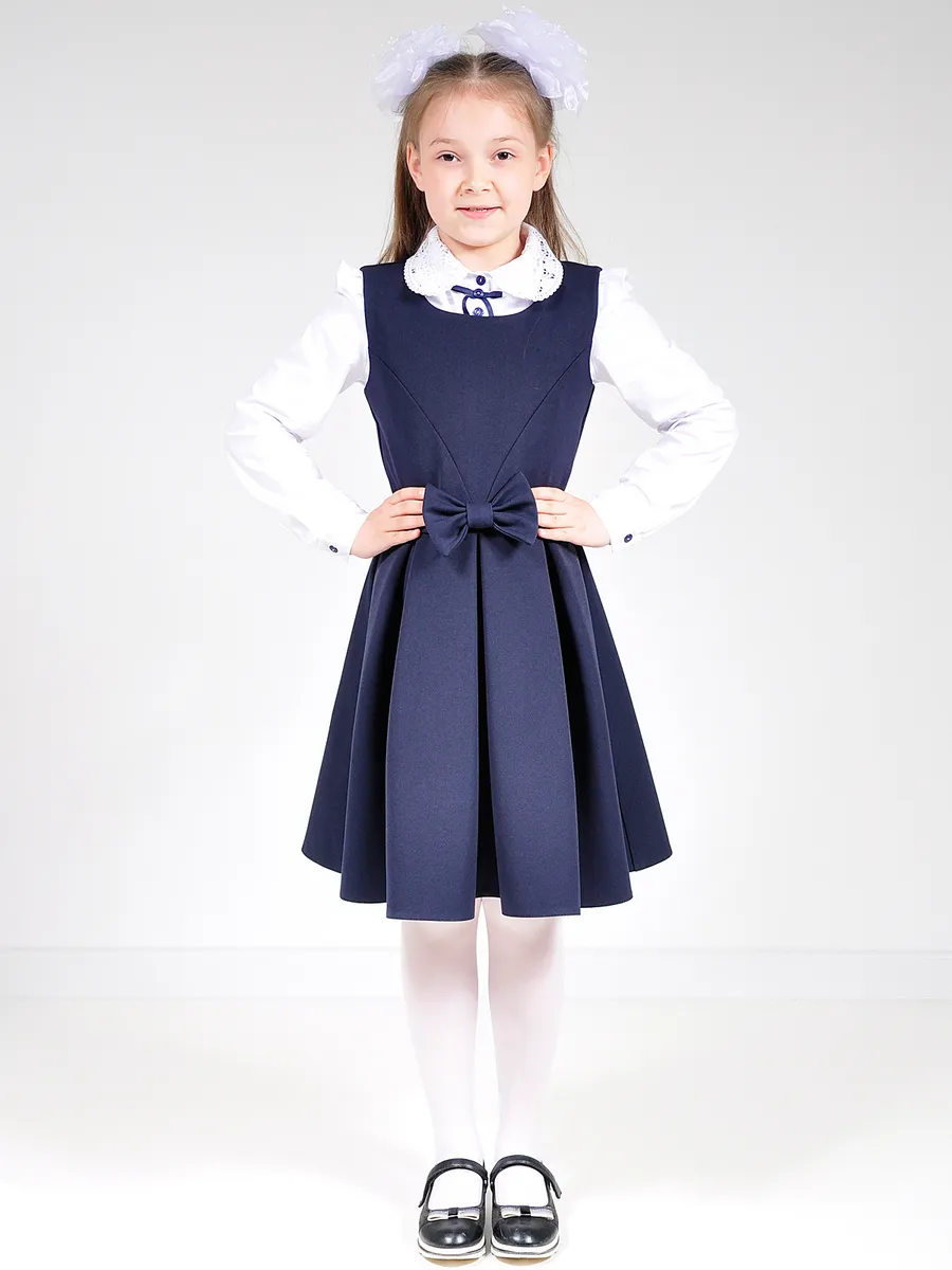 сарафан платье школьный для девочки — изображение 7