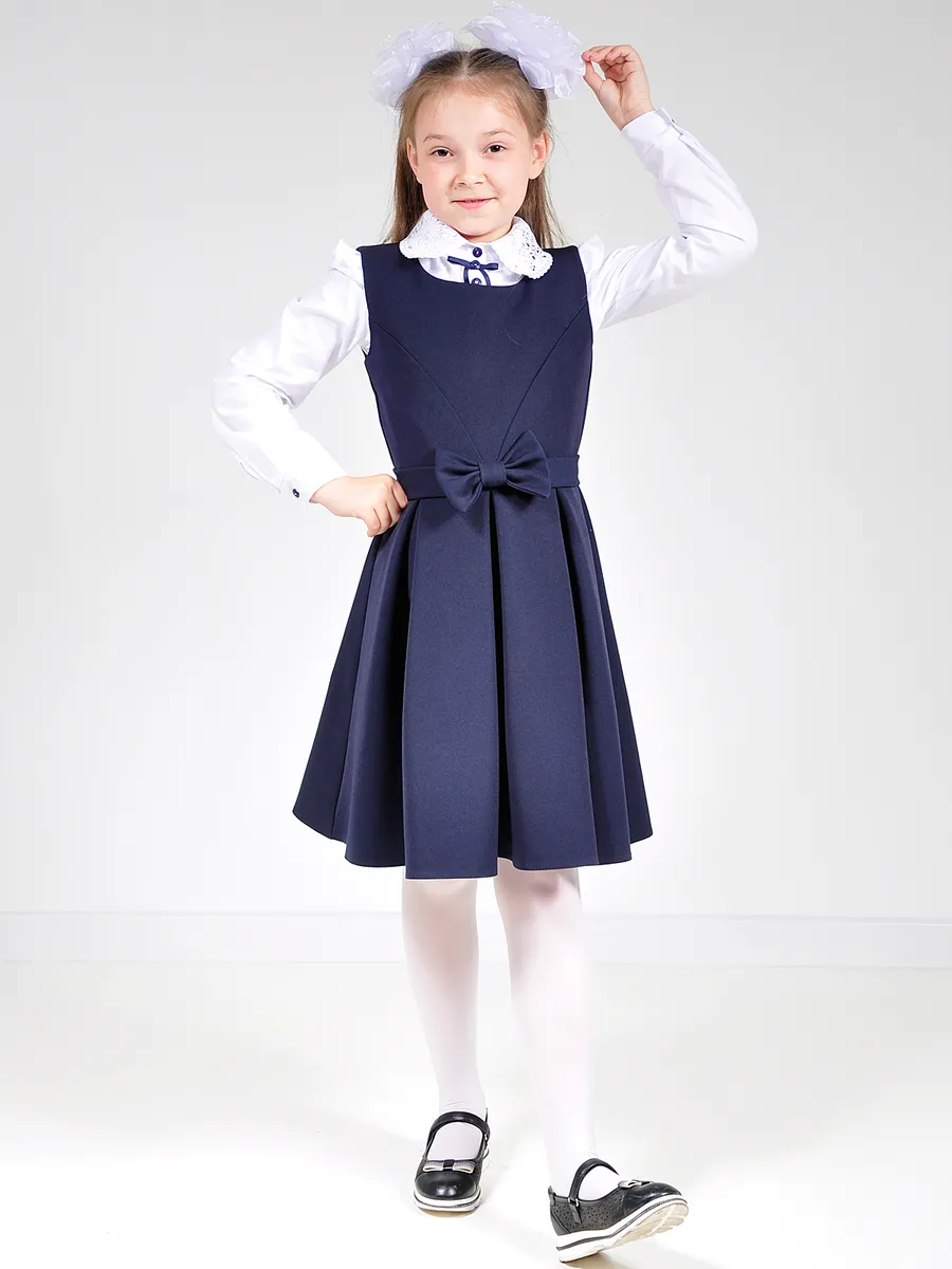 сарафан платье школьный для девочки — изображение 8