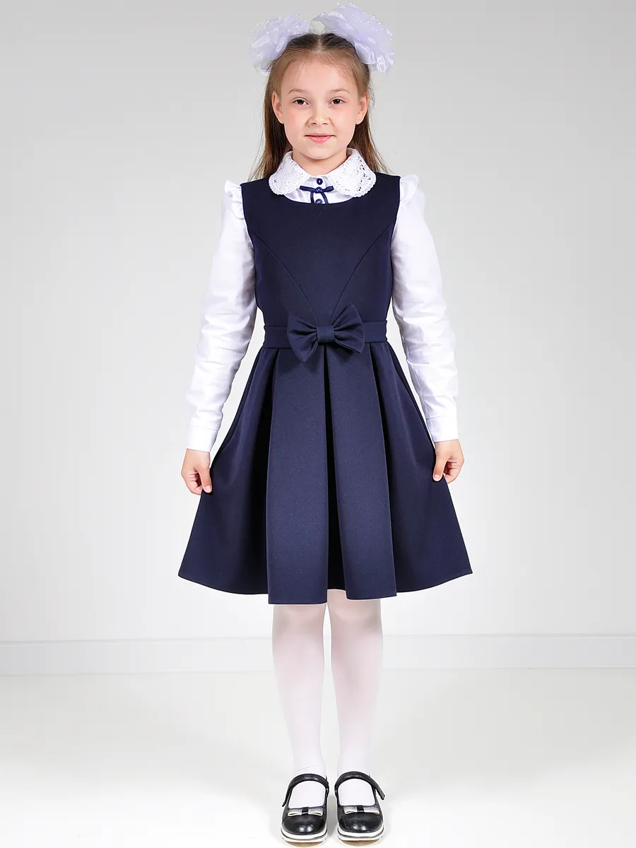 сарафан платье школьный для девочки — изображение 9