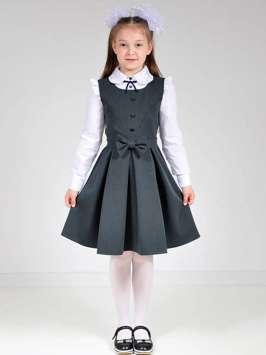 сарафан платье школьный для девочки — изображение 6