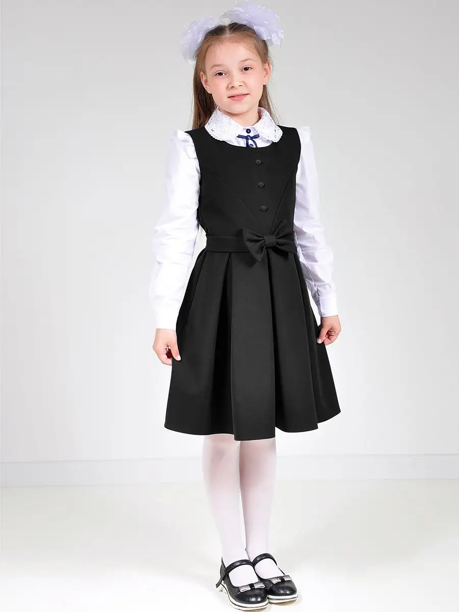 сарафан платье школьный для девочки — изображение 12