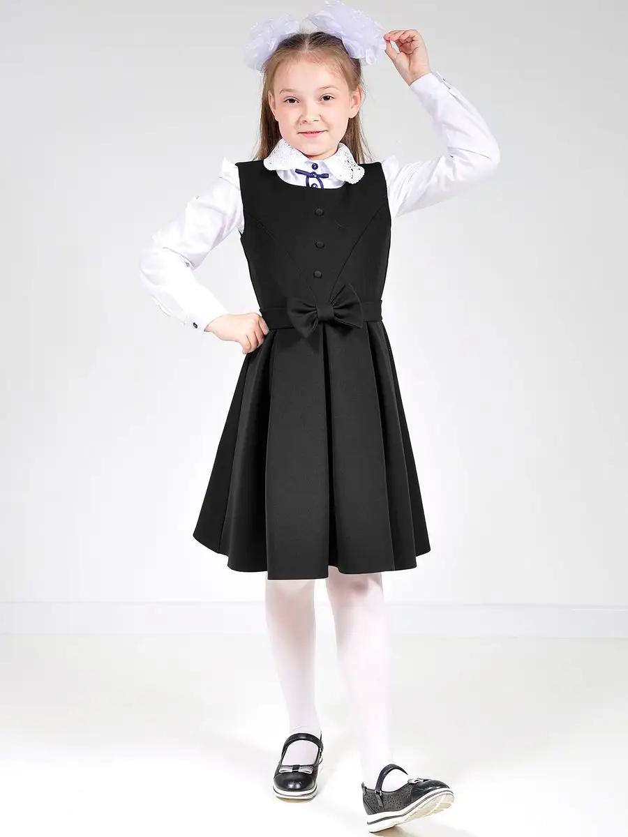 сарафан платье школьный для девочки — изображение 13