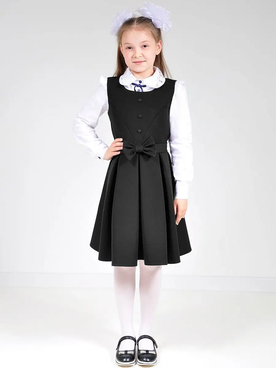 сарафан платье школьный для девочки — изображение 15