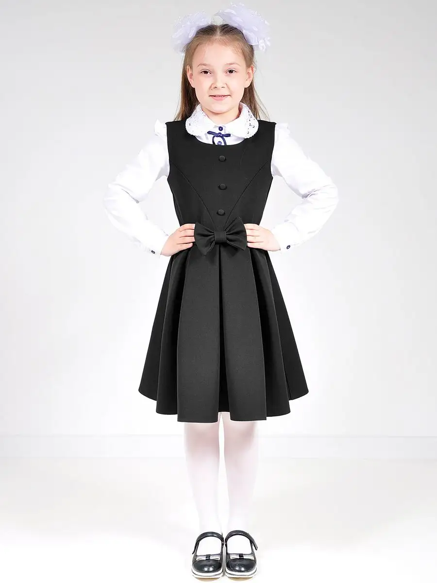 сарафан платье школьный для девочки — изображение 6