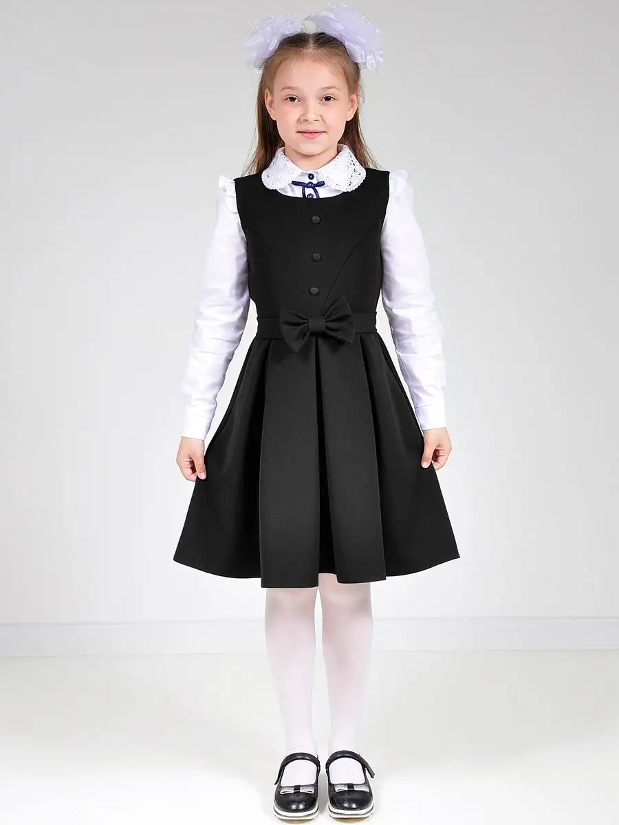 сарафан платье школьный для девочки — изображение 7