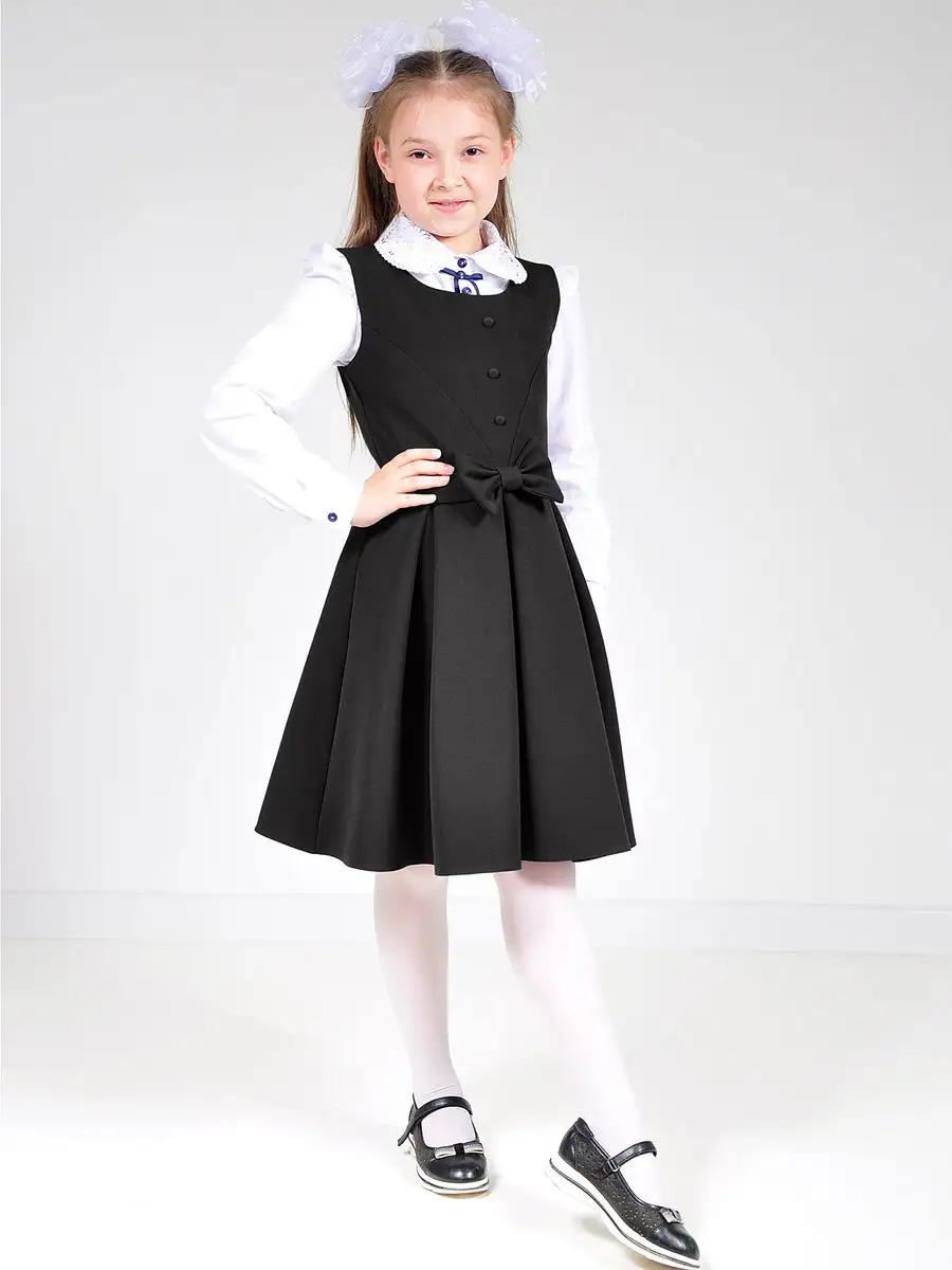 сарафан платье школьный для девочки — изображение 8