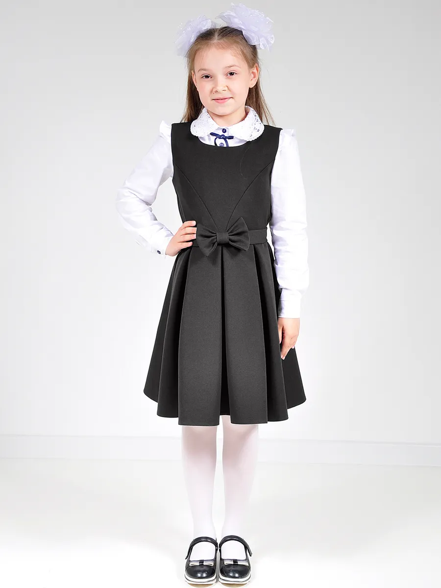 сарафан платье школьный для девочки — изображение 13