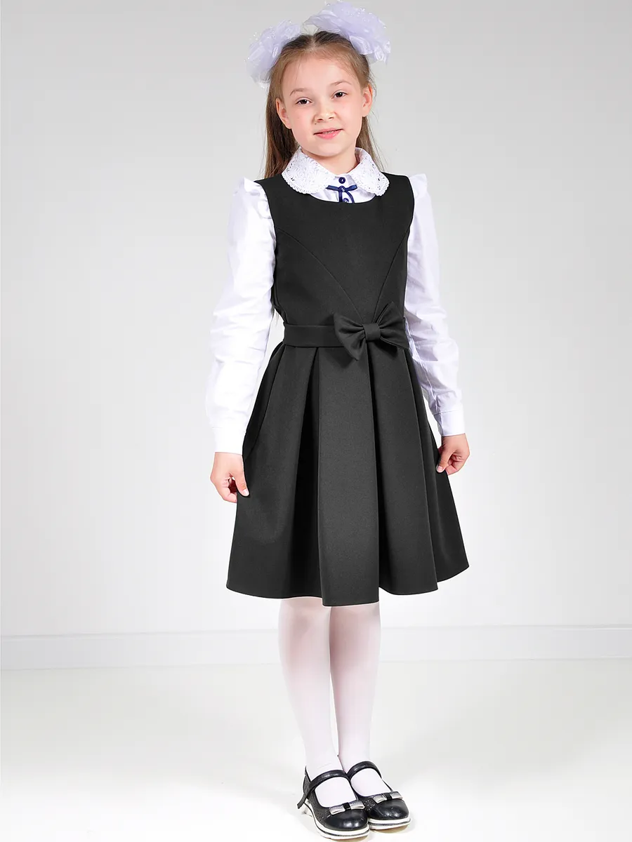 сарафан платье школьный для девочки — изображение 15