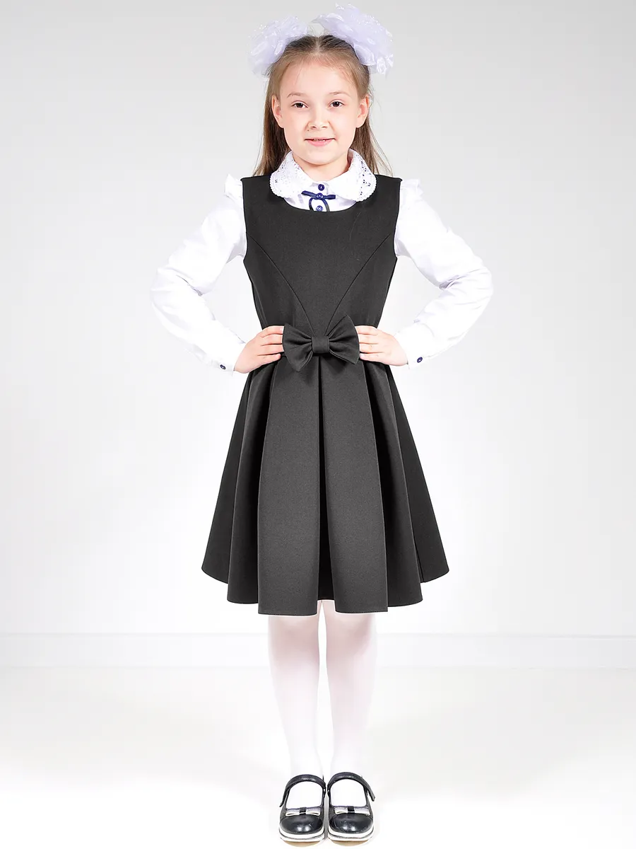 сарафан платье школьный для девочки — изображение 5