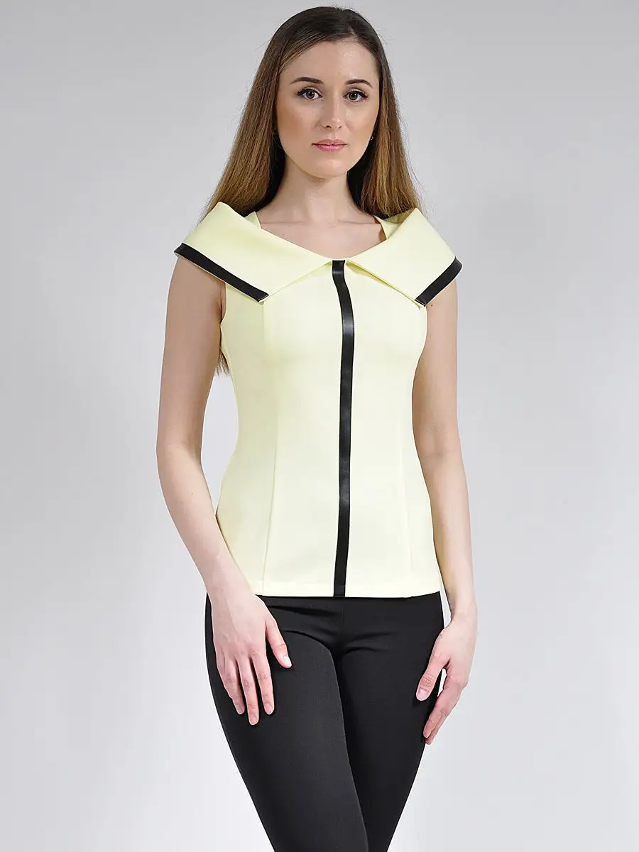 Блузка офисная нарядная модная — изображение 2