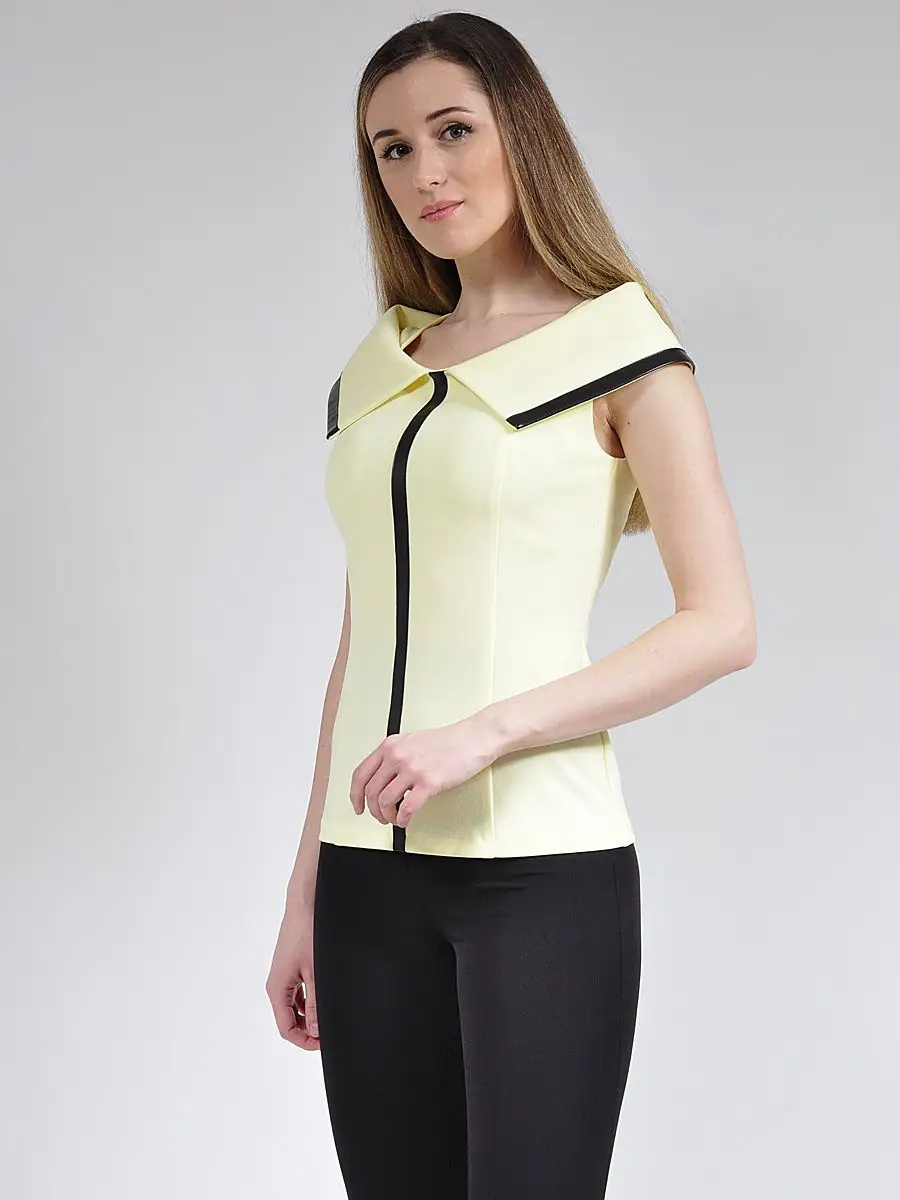 Блузка офисная нарядная модная — изображение 3