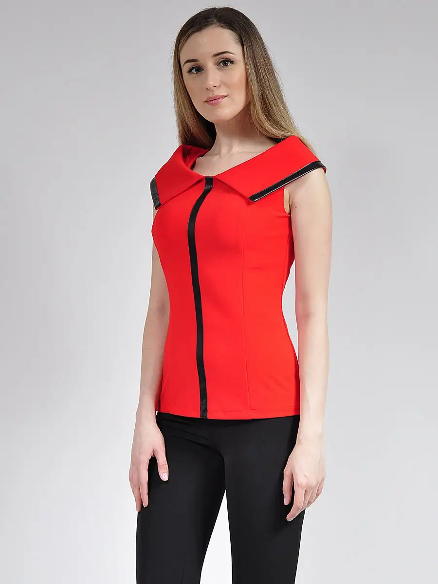 Блузка офисная нарядная модная — изображение 2