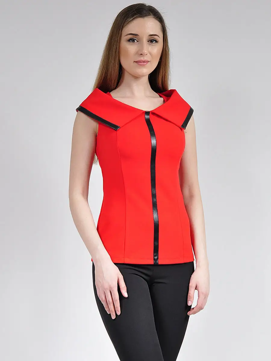 Блузка офисная нарядная модная — изображение 4