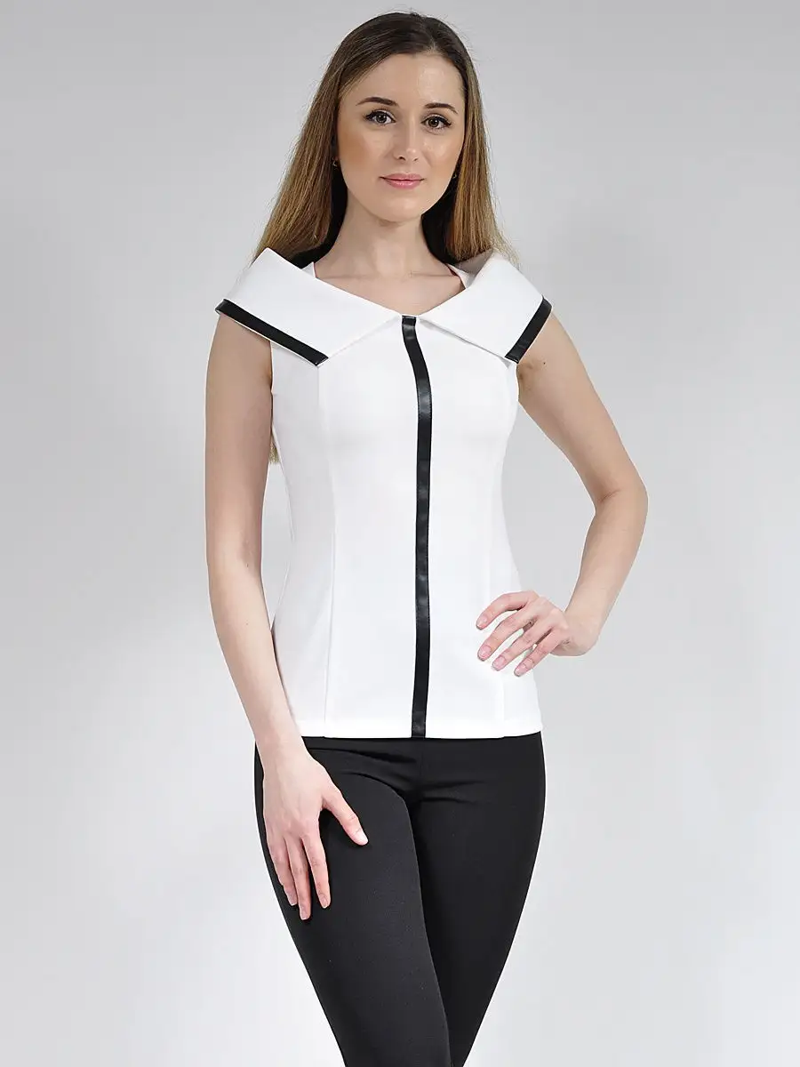 Блузка офисная нарядная модная