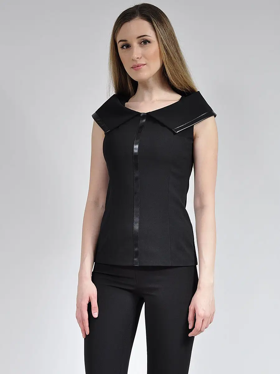 Блузка офисная нарядная модная — изображение 2