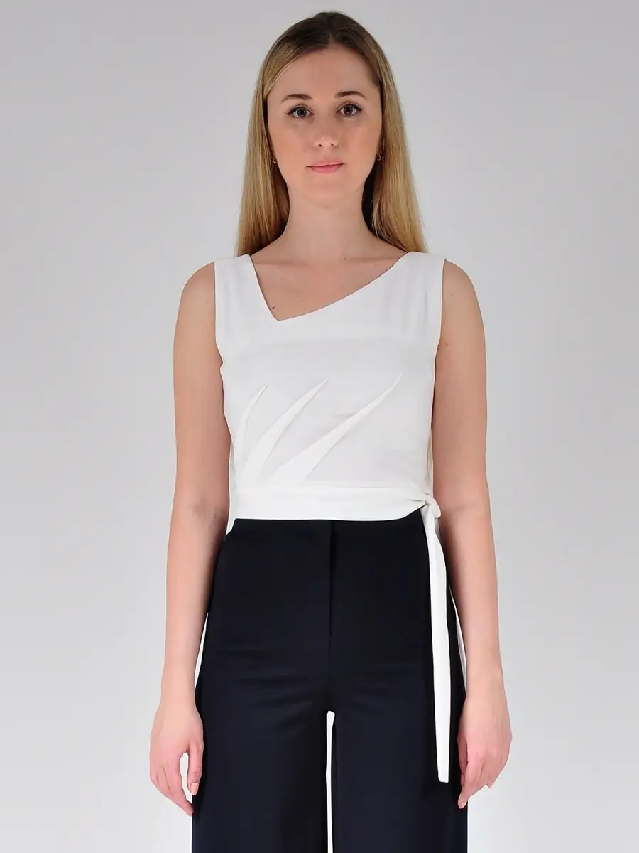 Блузка модная нарядная офисная стильная — изображение 2