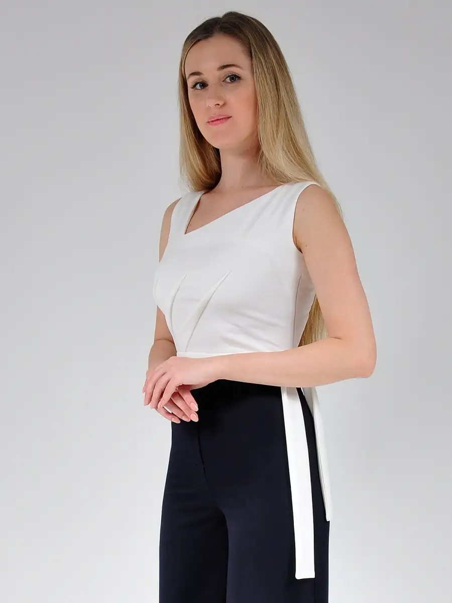 Блузка модная нарядная офисная стильная — изображение 5