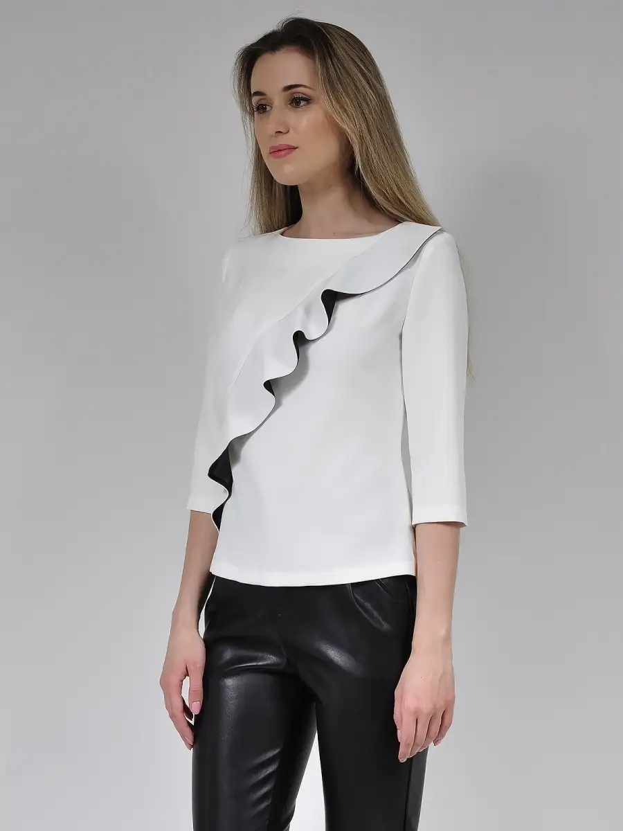 Блузка офис нарядная модная — изображение 4