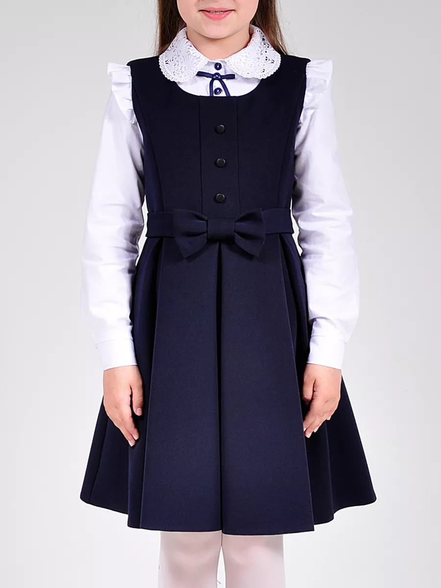 Сарафан школьный для девочки платье — изображение 3