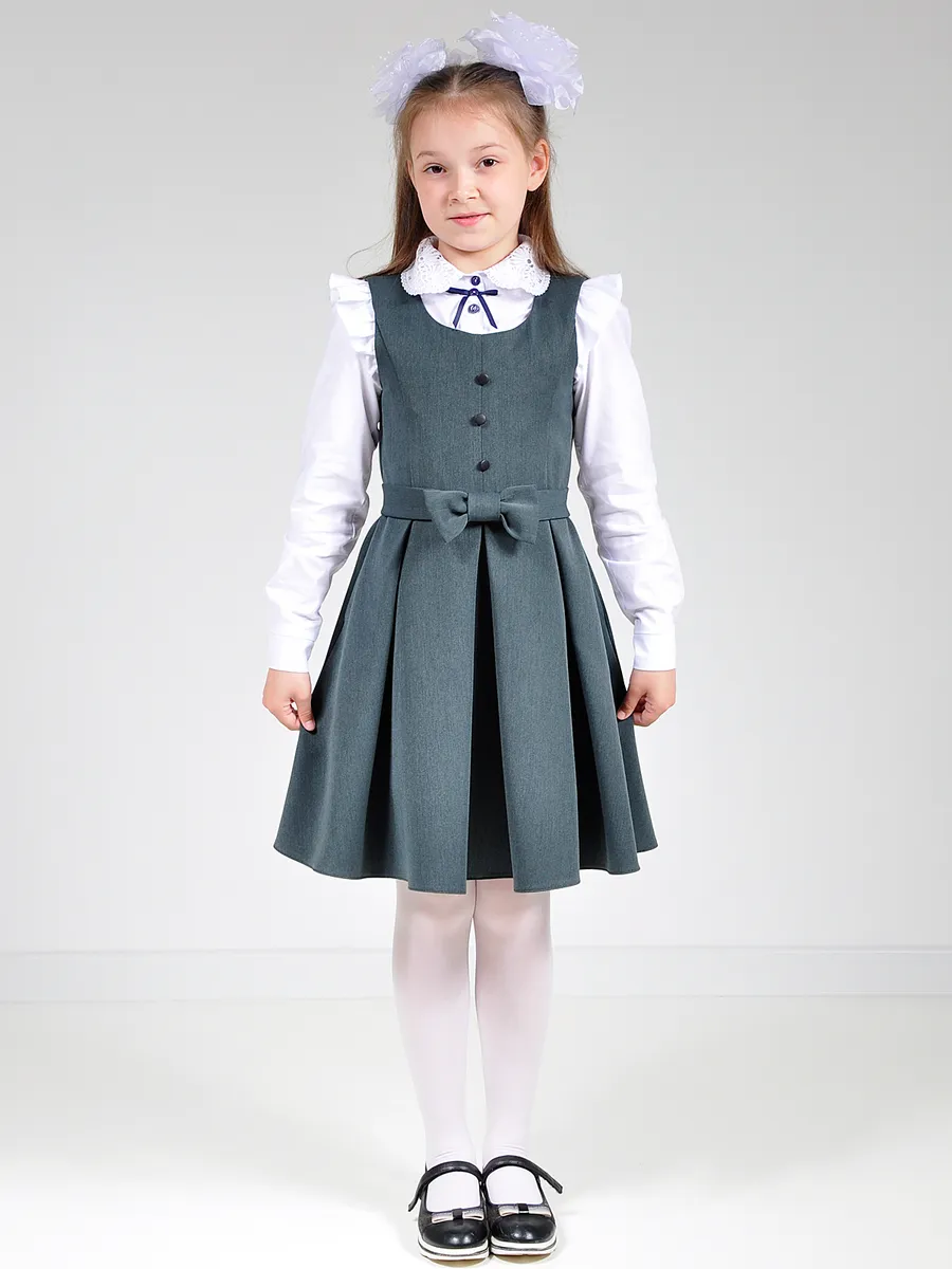 сарафан школьный для девочки — изображение 11