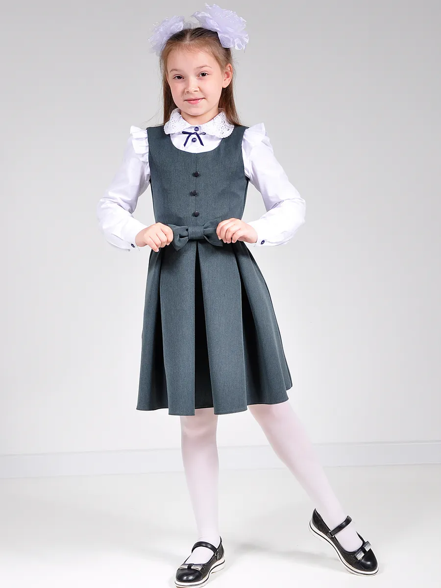 сарафан школьный для девочки — изображение 12